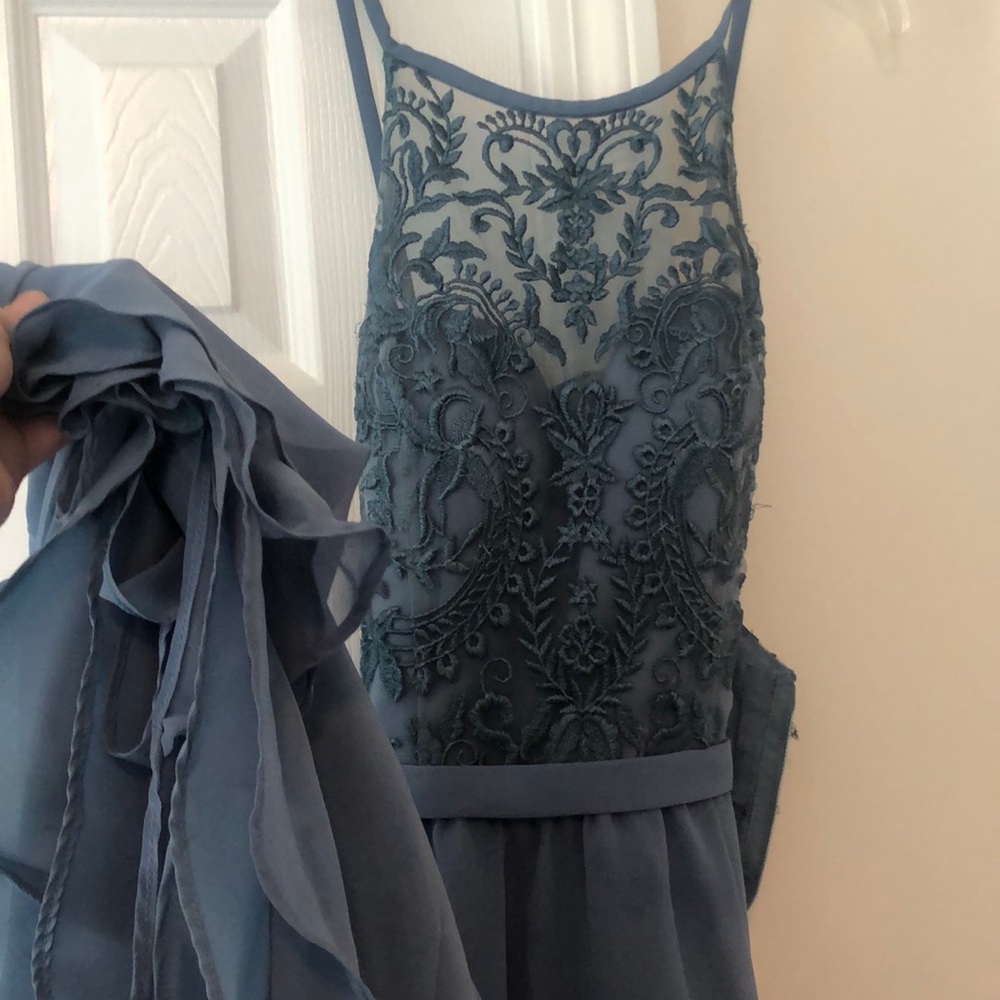 Beautiful Kennedy Blue formal maxi dress